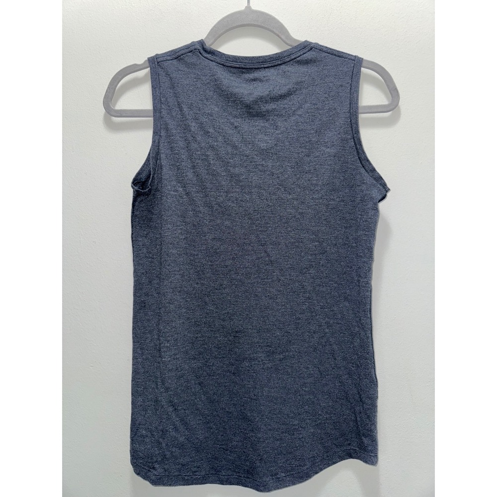 The North Face Womens XS Gray Americana Logo Tank Top Sleeveless Graphic Tee - Picture 2 of 4